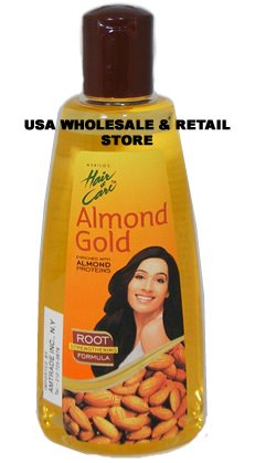 Marico Hair Care Almond Gold Hair Oil Root Strengthening Formula 200ml