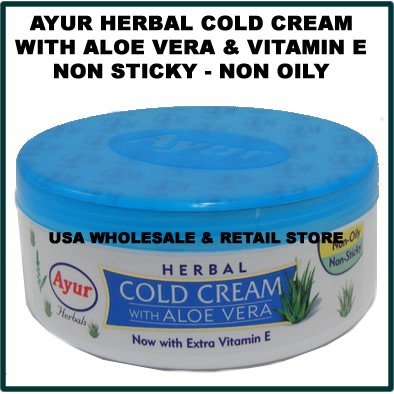 Ayur Herbal Cold Cream with Aloe Vera & Vitamin E