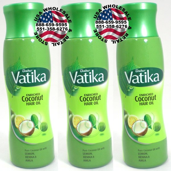 Dabur Vatika Coconut Amla Henna Lemon  Hair Oil