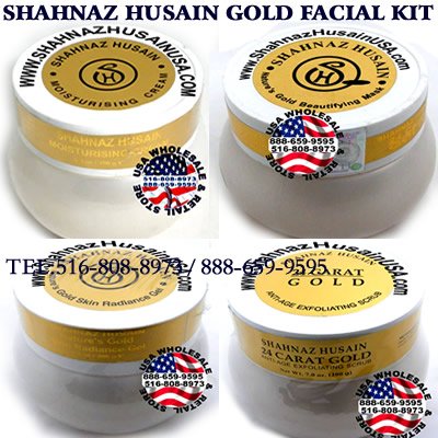 Shahnaz Husain Deluxe Gold Kit 4 packs - Salon Size