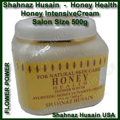 Shahnaz Husain Flower Power Ayurvedic Honey Intensive Skin Cream Salon Size