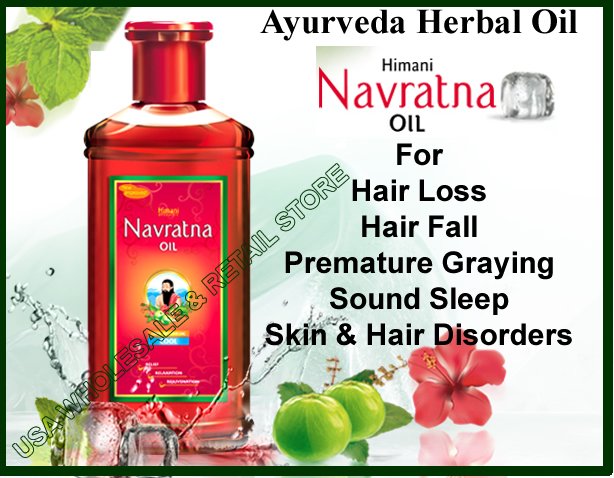 Himani navratna Hair Oil made from 9 Precious Herbs for Hair Loss Hair Fall Dandruff and Sound Sleep