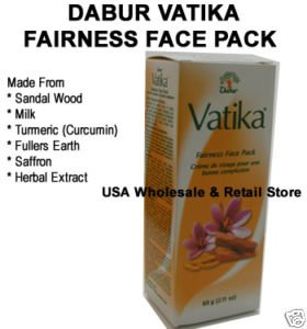 Dabur Vatika Fairness Skin Whitenning Facepack