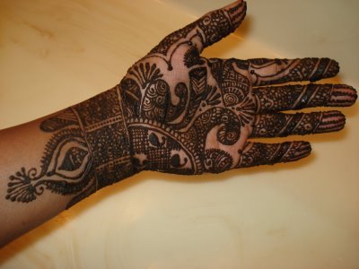 Henna Design for Hand