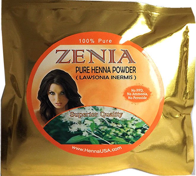 100g Zenia Indigo + 100g Pure Henna Powder