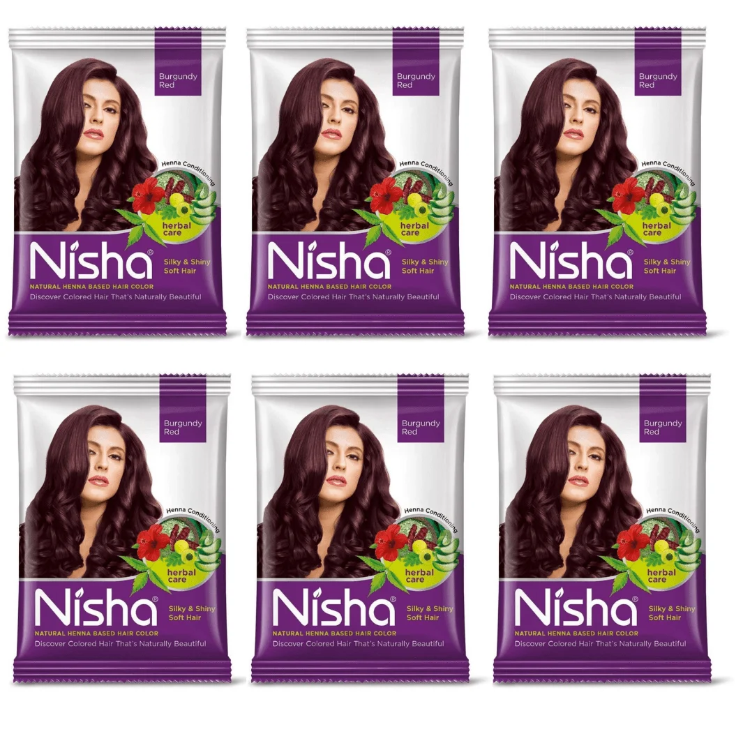 Nisha Hair Color Mehndi Natural Black 10 g — Quick Pantry